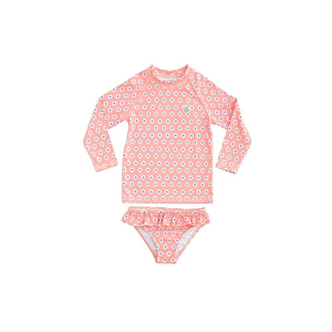 Купальник с длинным рукавом раздельный Бадавии Бичвеа (Badawii Beachwear), мозаика